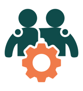 Icône management de transition